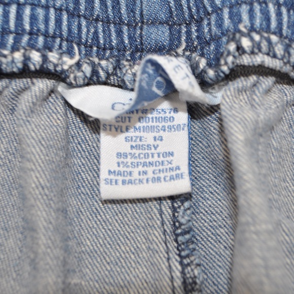 City Blues By Koret Cropped Jeans Women’s Size 14 - Picture 10 of 10